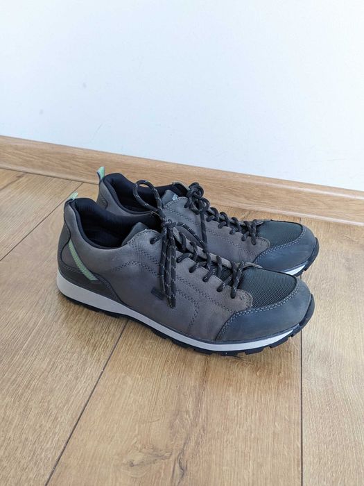 Męskie skórzane półbuty Rieker rozmiar 44