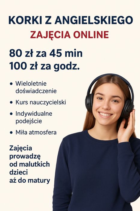 Korepetycje z języka angielskiego!