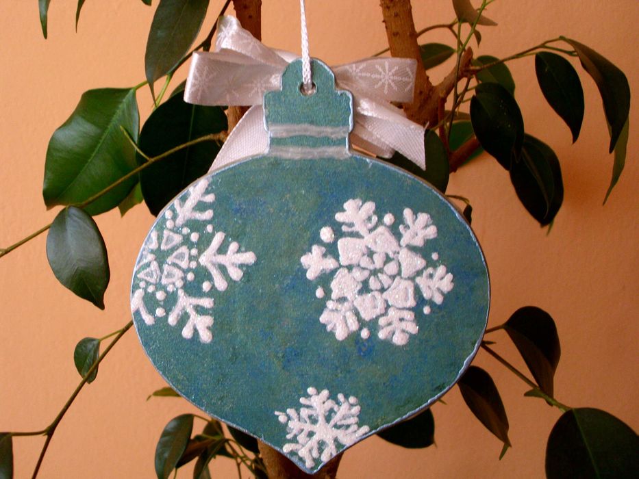 Bombki zestaw choinka dzwonek serce  ptaki renifer bałwan rękodzieło