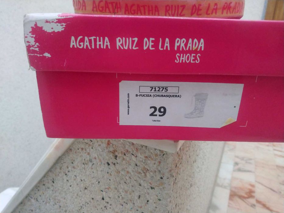 Botas menina da Agatha Ruiz De La Prada