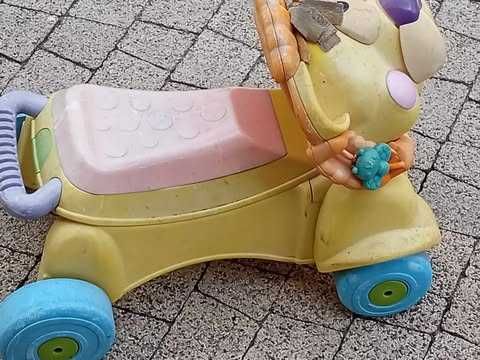 Jeździk chodzik pchacz fisher price