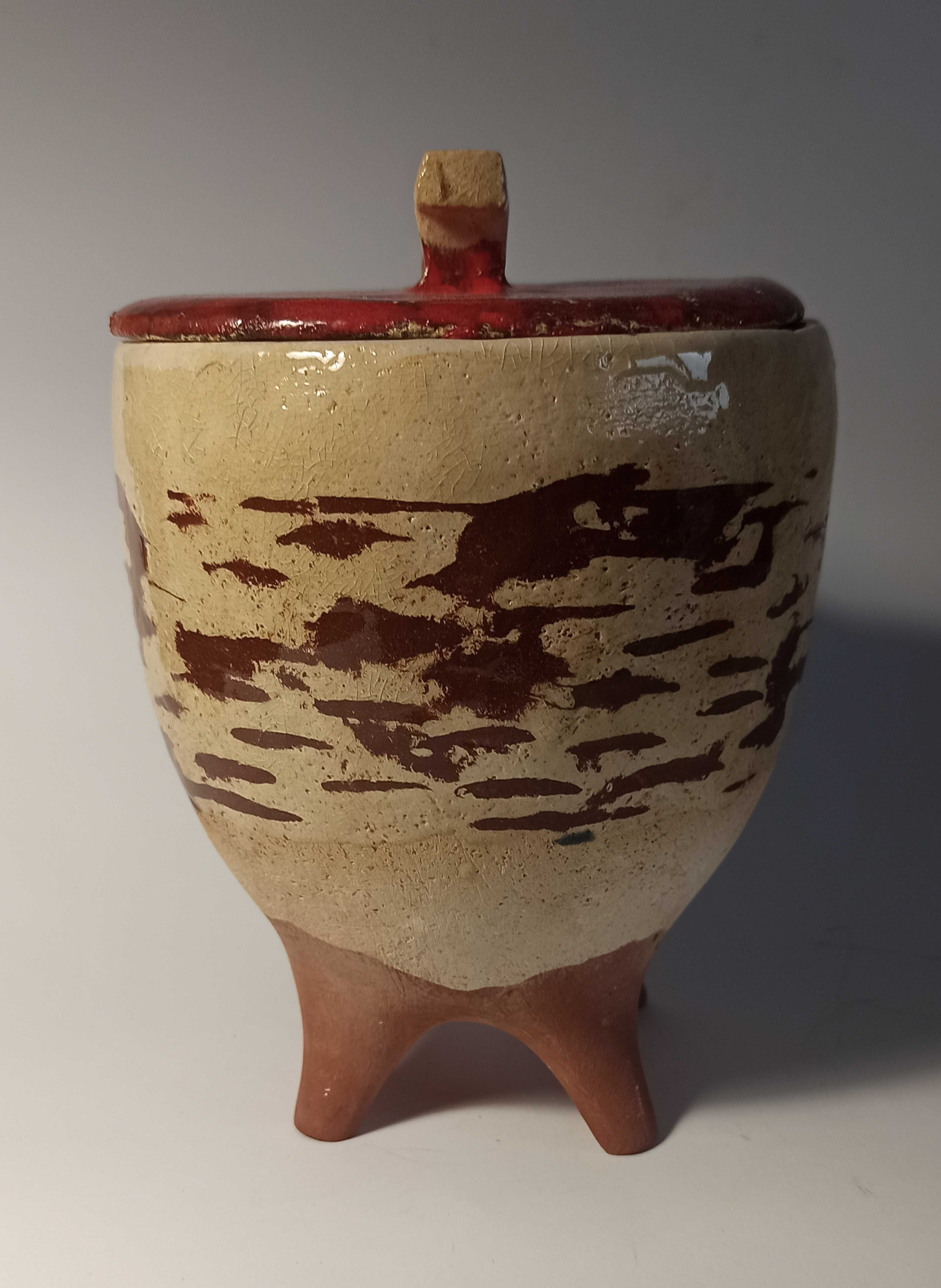 Ceramiczny kubek, pojemnik na bibeloty