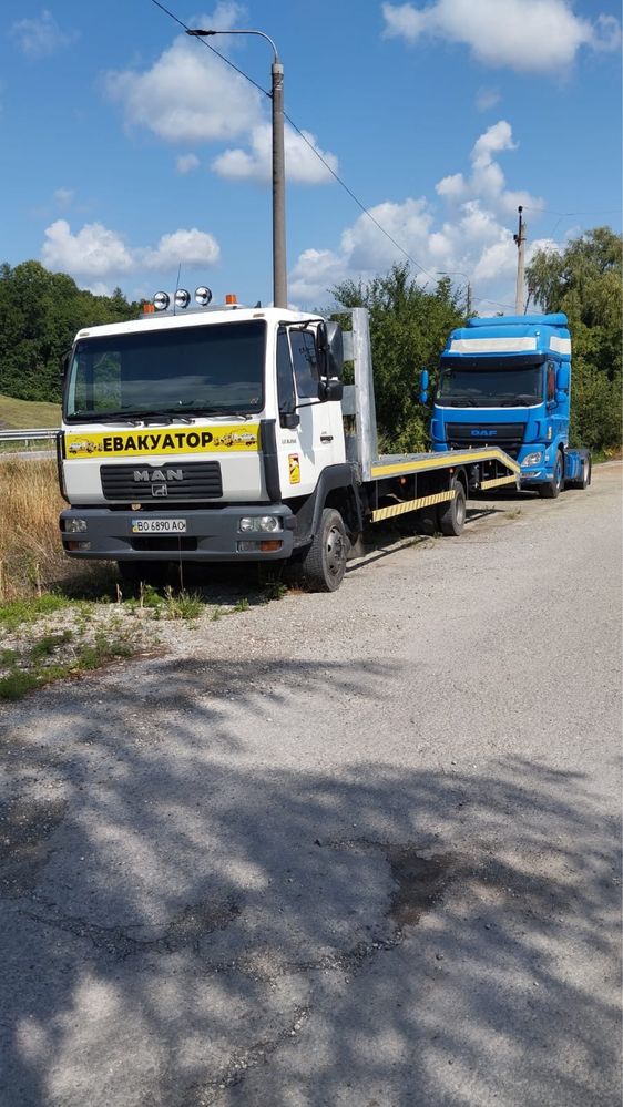 Man box van евакуатор