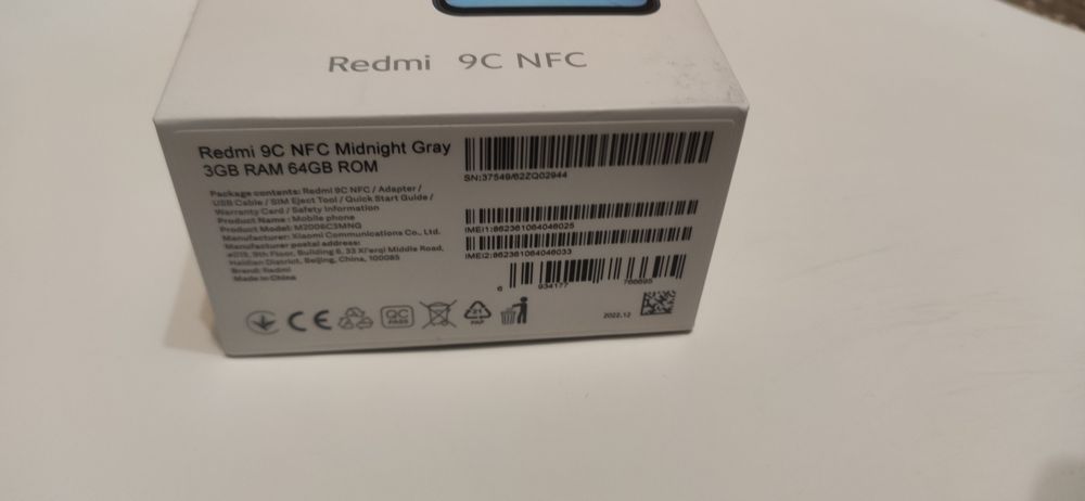 Xiaomi redmi 9C NFC 3/64