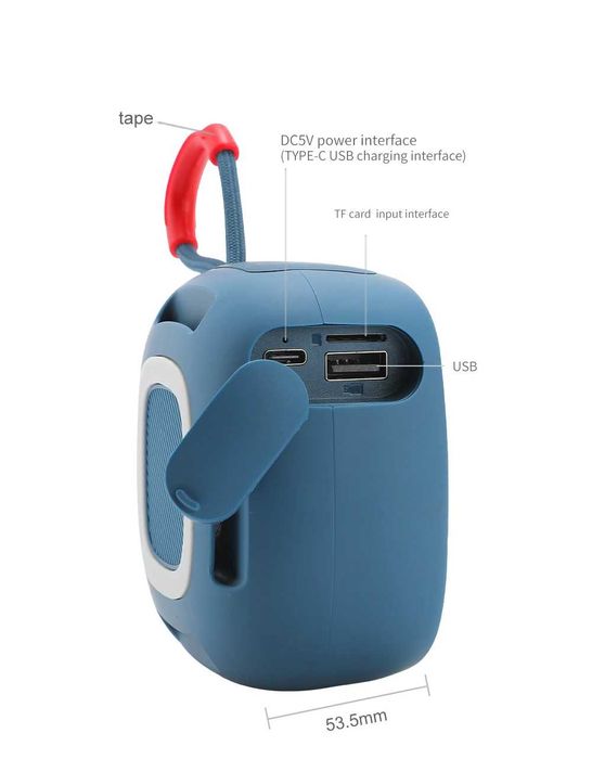 Блютус колонка TG659, bluetooth колонка TG659