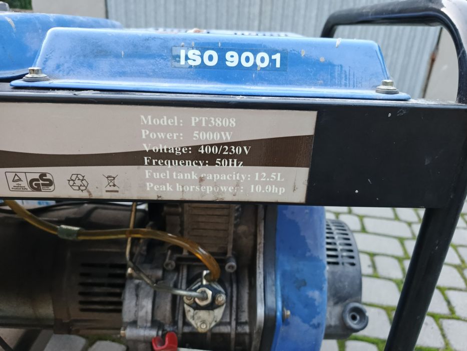 Agregat PowerTec 5kw diesel