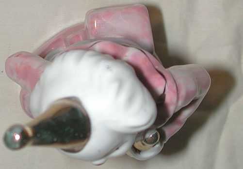 Ręcznie Malowana Figurka Klauna Clown Arlekin Pajacyk Porcelanowy