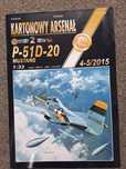 Haliński Samolot P-51 Mustang 1:33