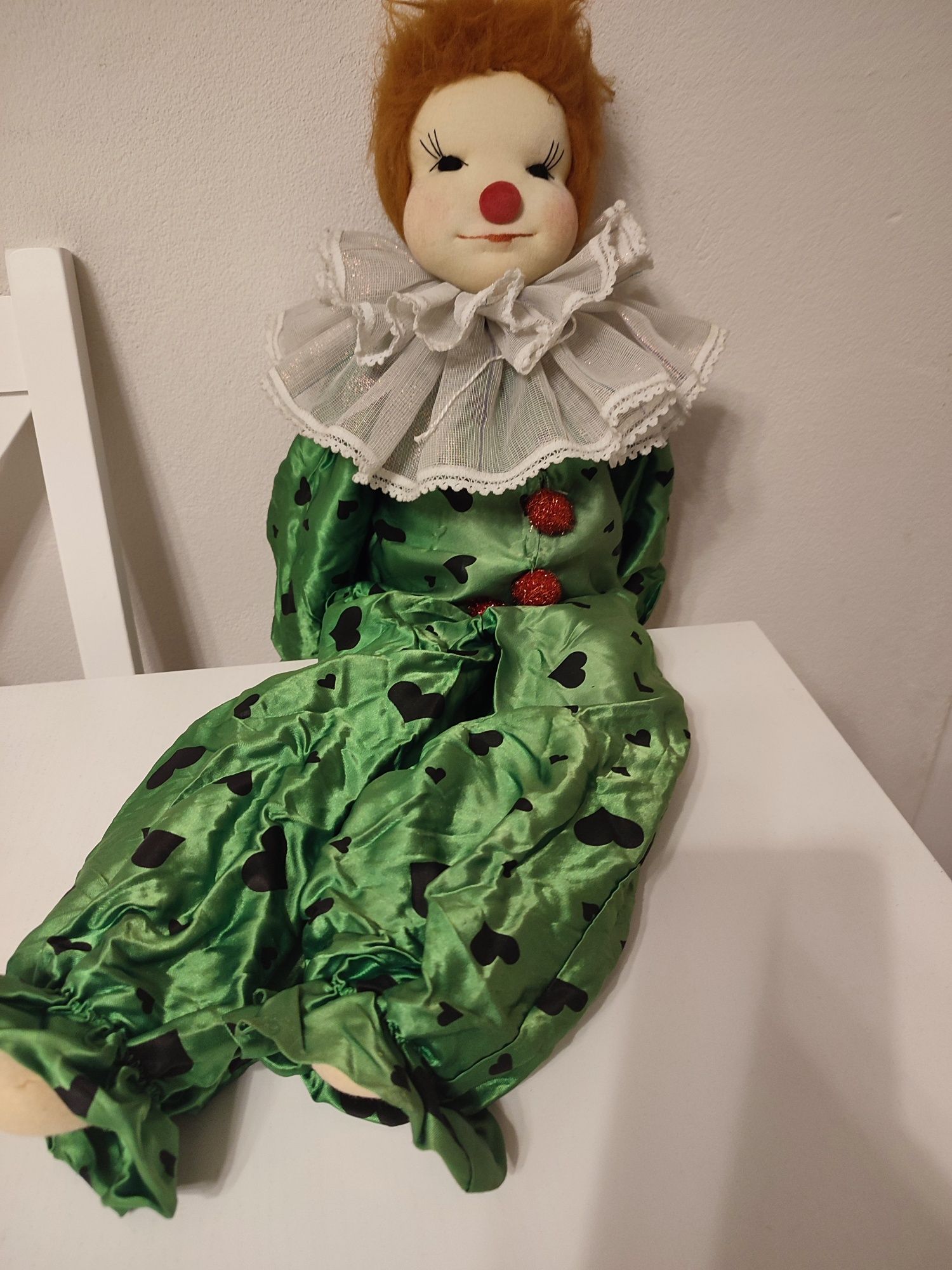 Duży klaun maskotka