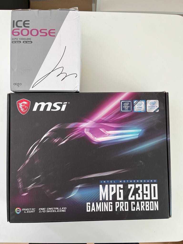 Zestaw i5‑9600K / Z390 Pro Carbon / 32GB RAM / Aigo RGB Coole
