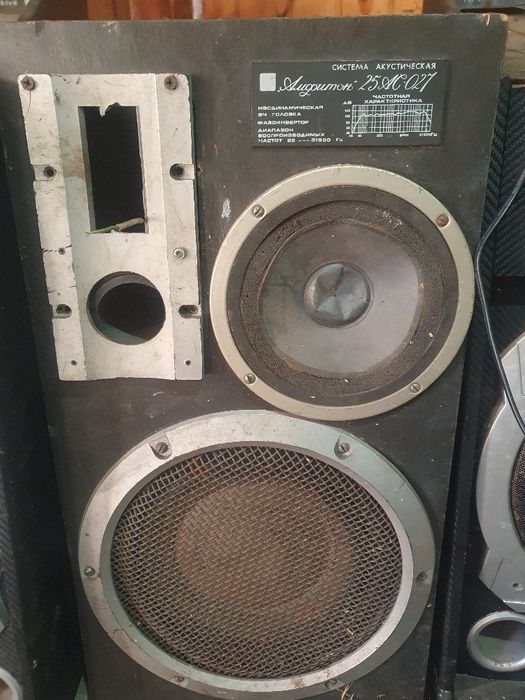 Продам колонку Амфитон с динамиком с колонки радиотехника С90.