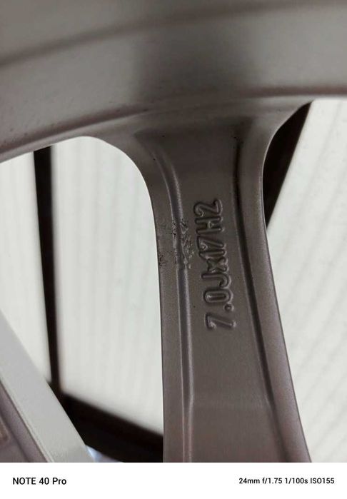 Kompletne koła 17 cali z oponami do Mercedesa Klasa B