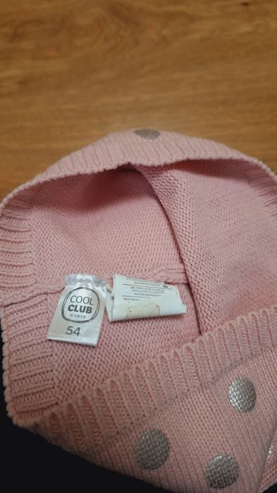 CoolClub r 54 czapka dla dziewczynki