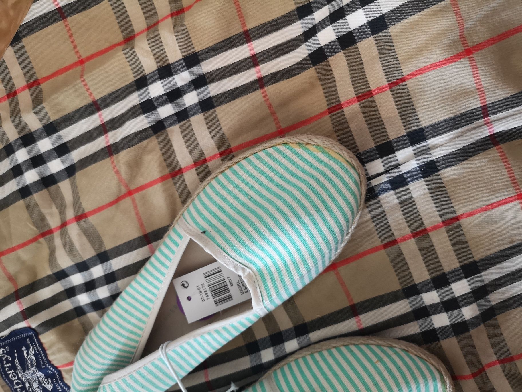 Espadryle Primark Atmosphere 38 paski marynarskie hit