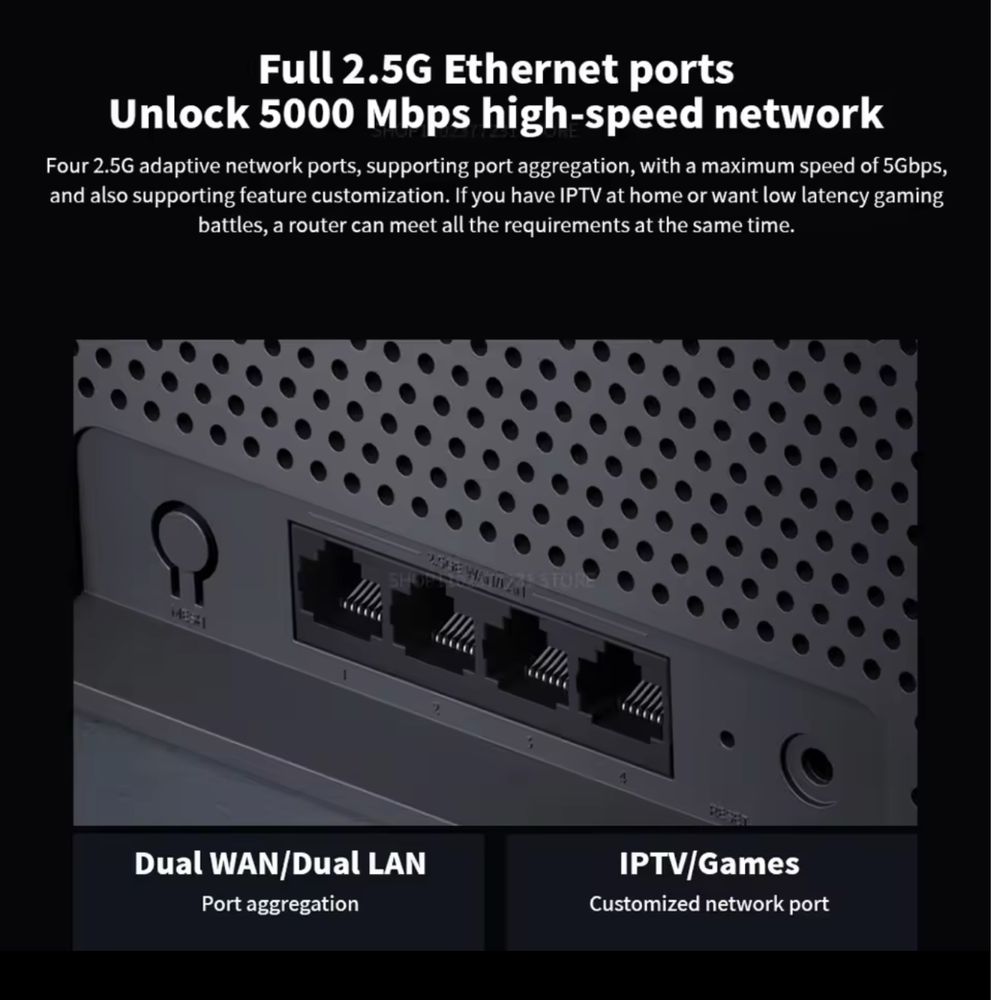 Xiaomi BE6500 Wi-Fi 7 Mesh Новий Запакований роутер