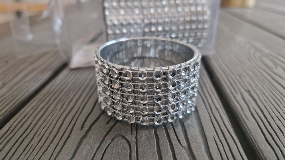 Conjunto 4 argolas para guardanapos