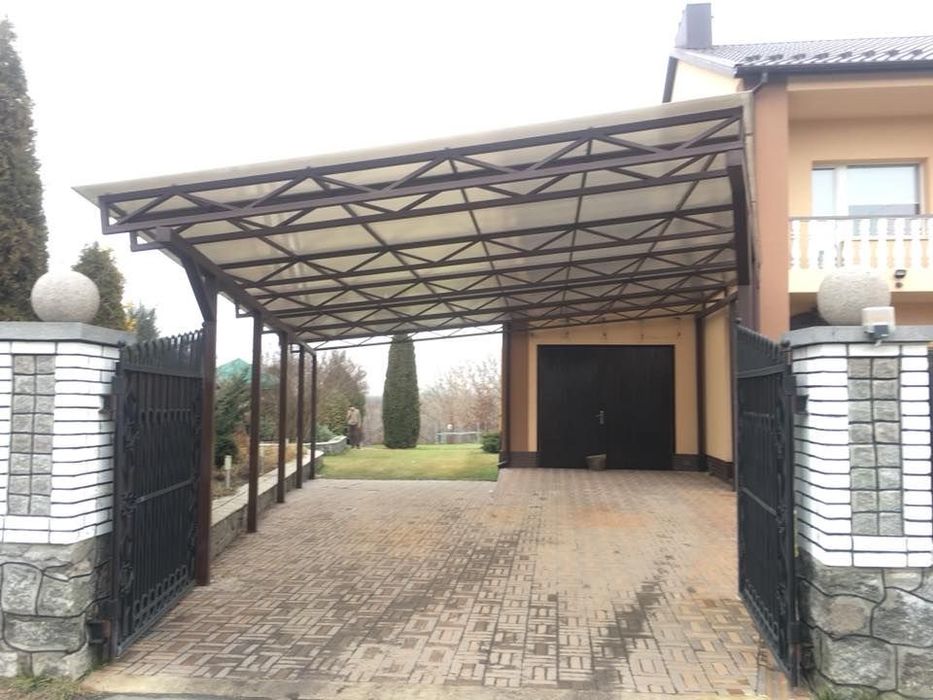 Автонавіс, Навес, Навесы, Навіс для авто, Автонавес, хозблок, альтанка