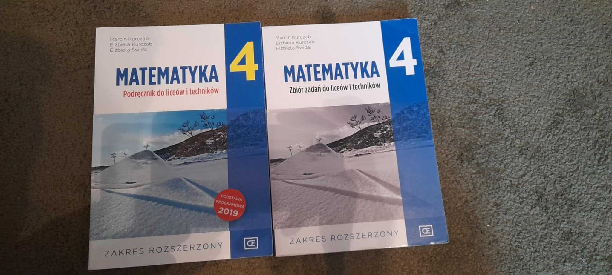 Zestaw książek do matematyki