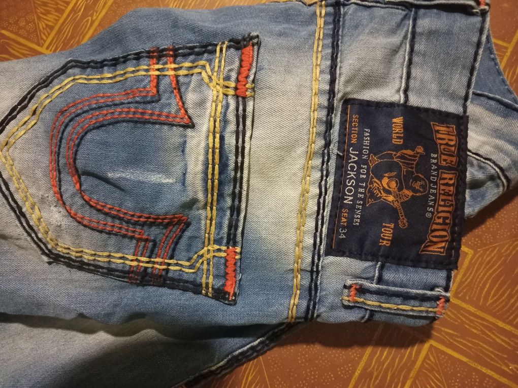 true religion jeans (джинсы ) 34р