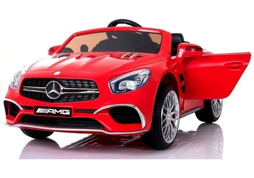 Pojazd na Akumulator Mercedes SL65 LCD Czerwony