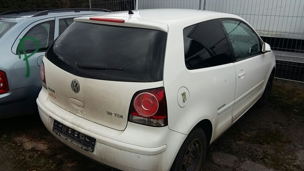 VW Polo Nr.Lak.LB9A Części blacharskie mechaniczne silnik skrzynia