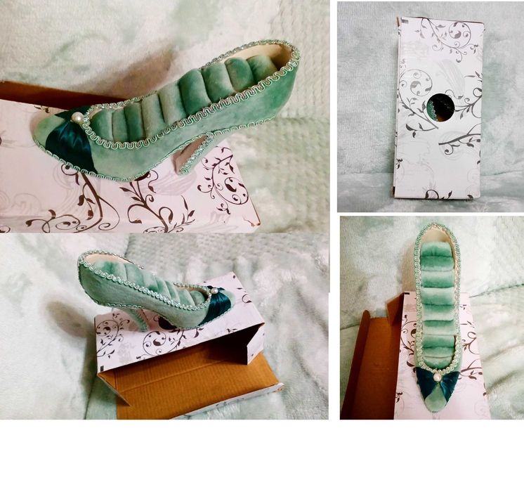 Stojak na BIŻUTERIĘ NOWY bucik but na wysokim obcasie Super Prezent