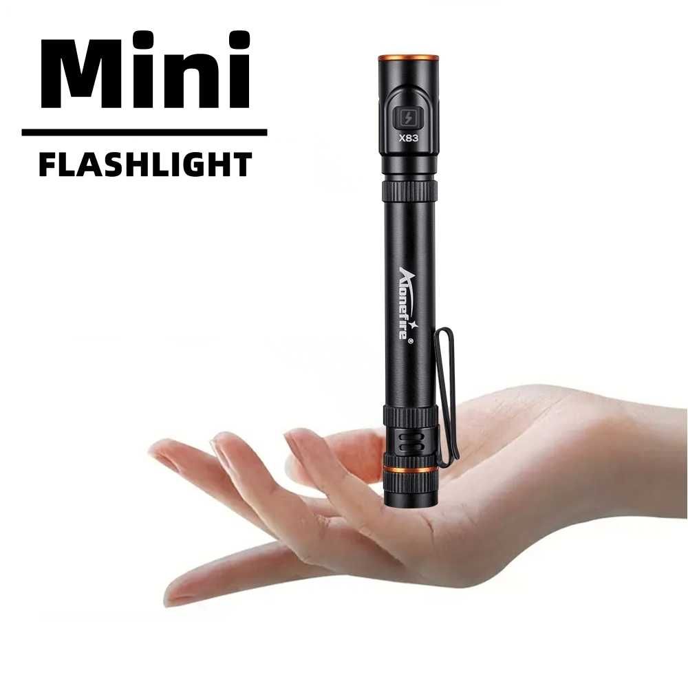 Mini Latarka EDC w kształcie długopisu wysokiej jasności AloneFire X83