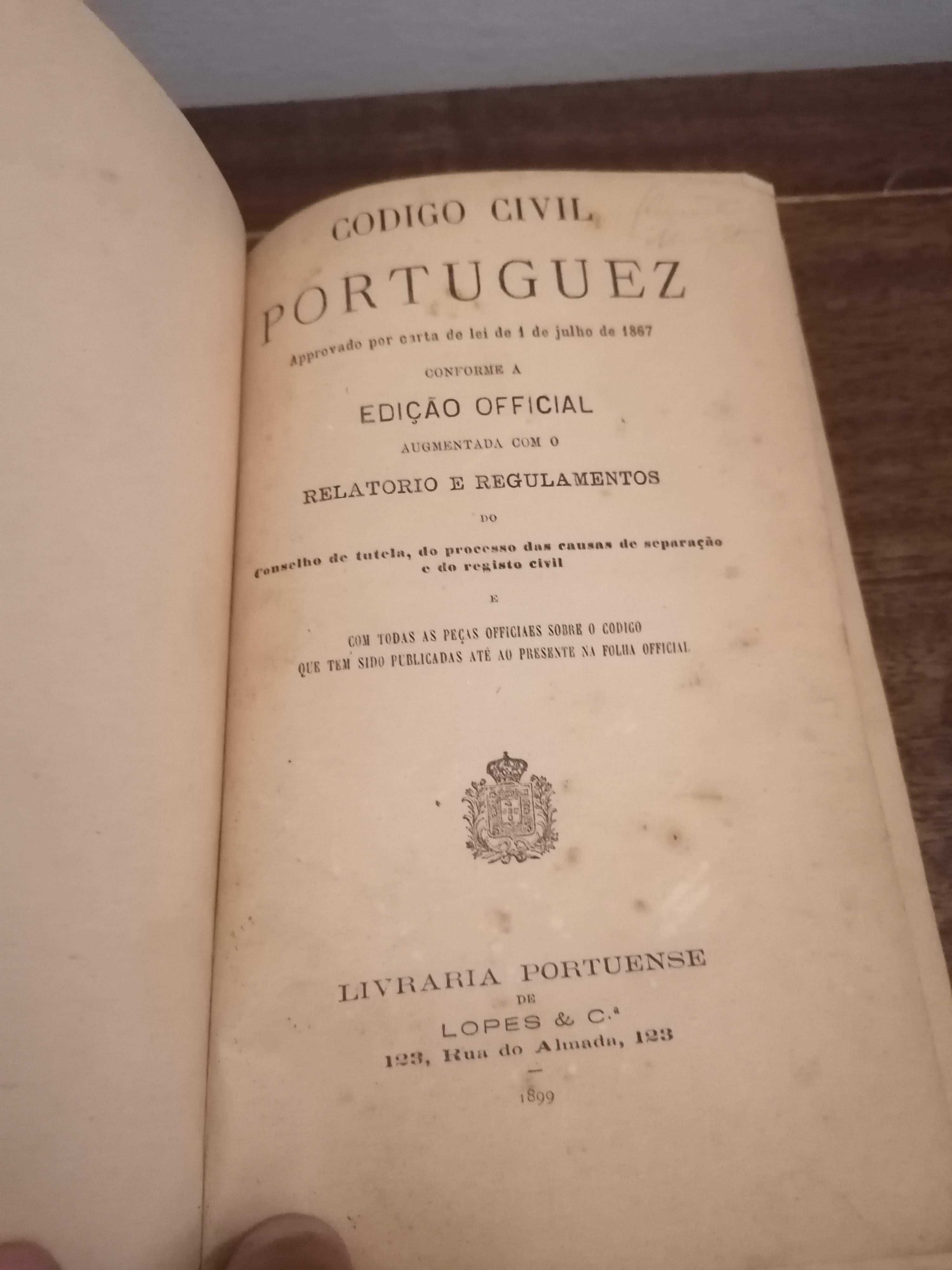 Código Civil Portuguez de 1899