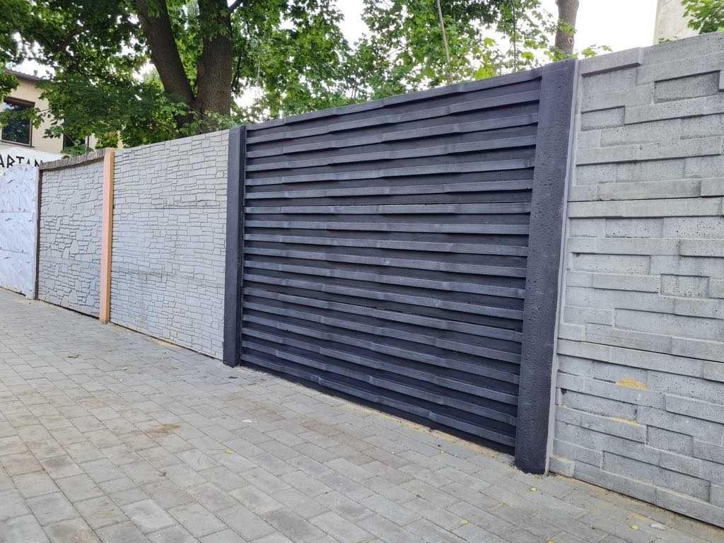 Nowoczesne Ogrodzenia betonowe Producent KLONEX Nowe wzory !