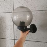 Lampa zewnętrzna PLAFON kula LOFT