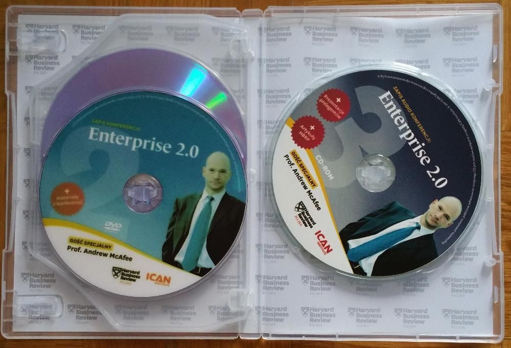 HBR - DVD "Enterprise 2.0" prof. Andrew McAfee - NOWOCZESNE NARZĘDZIA