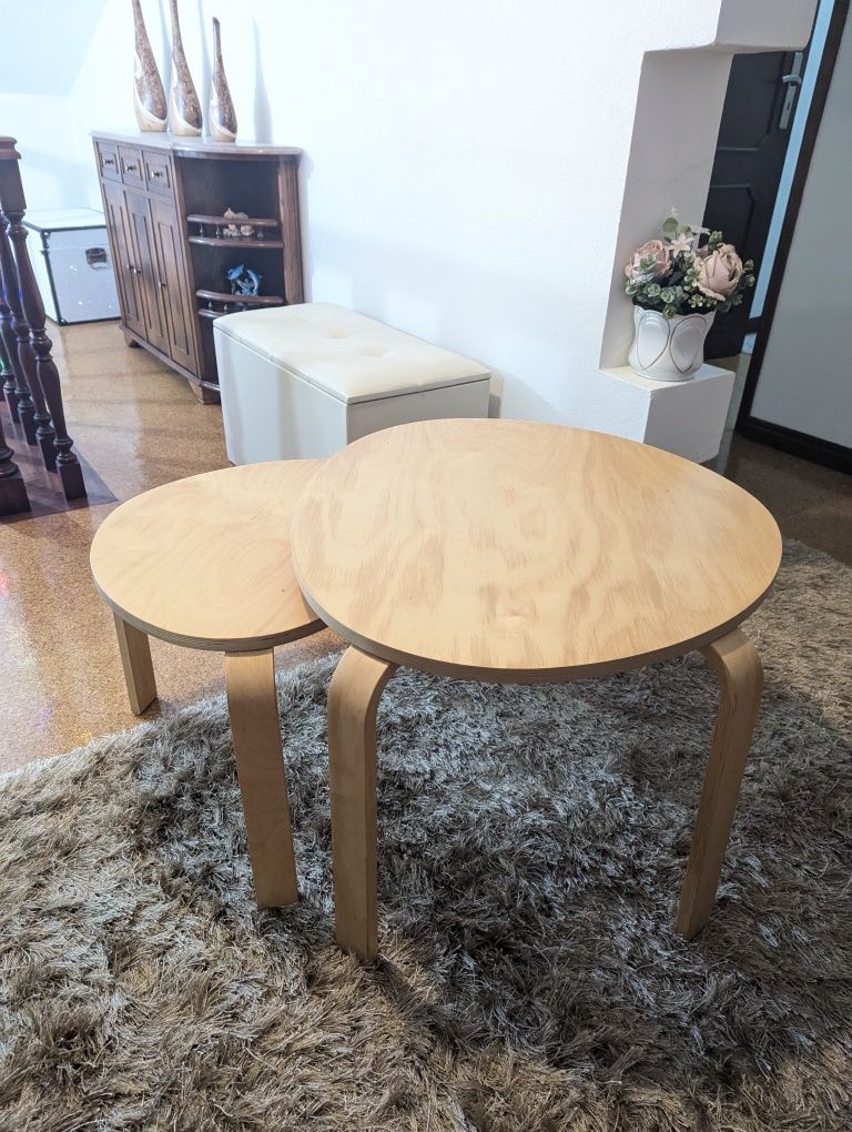 Conjunto 2 mesas IKEA SVALSTA