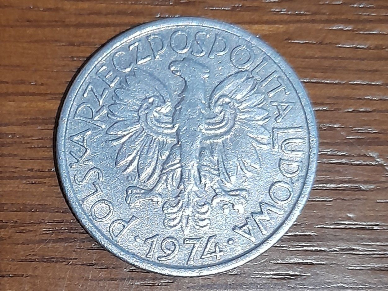 Moneta 2 zł jagody 1974