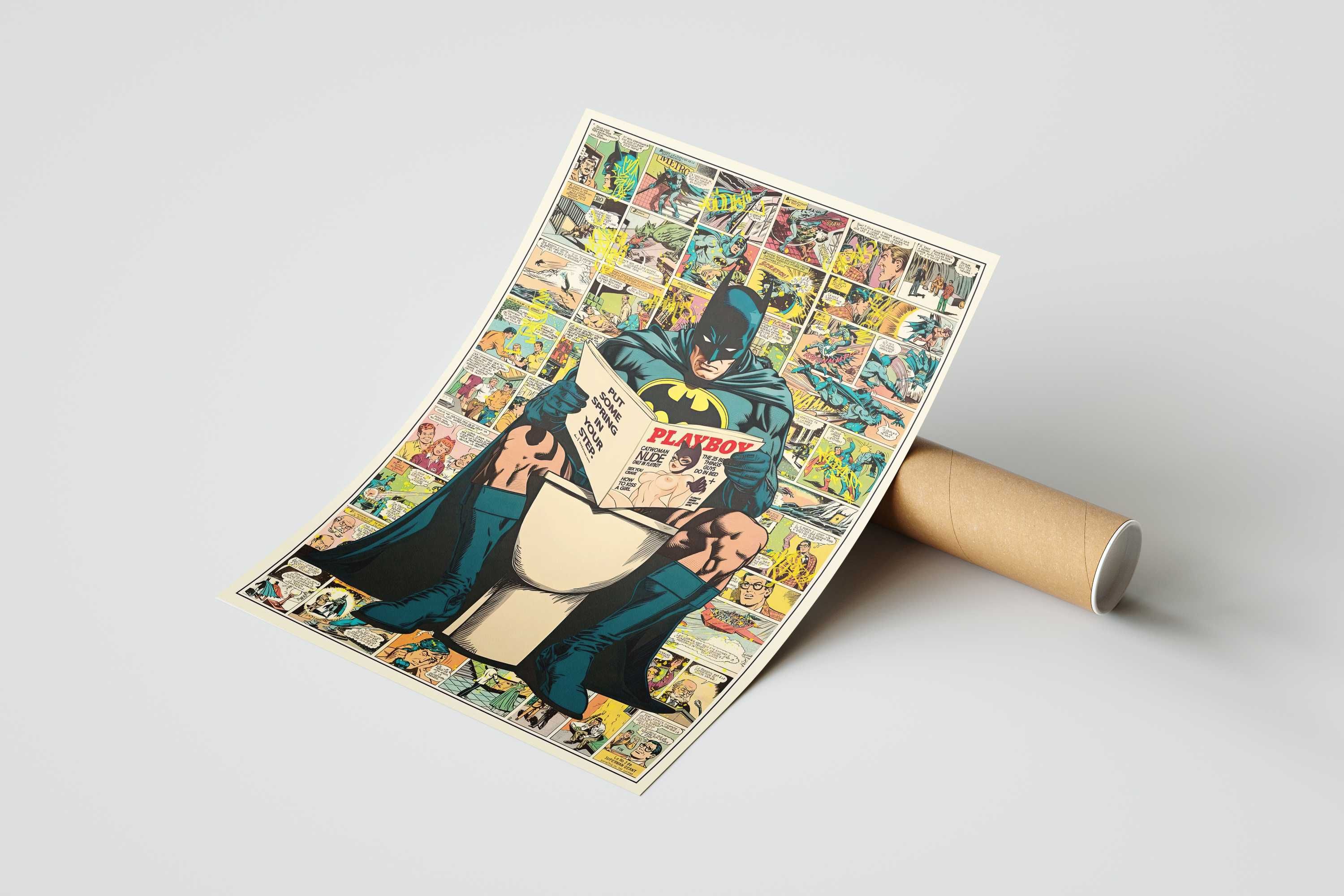 Batman z przymrużeniem oka Plakat A3
