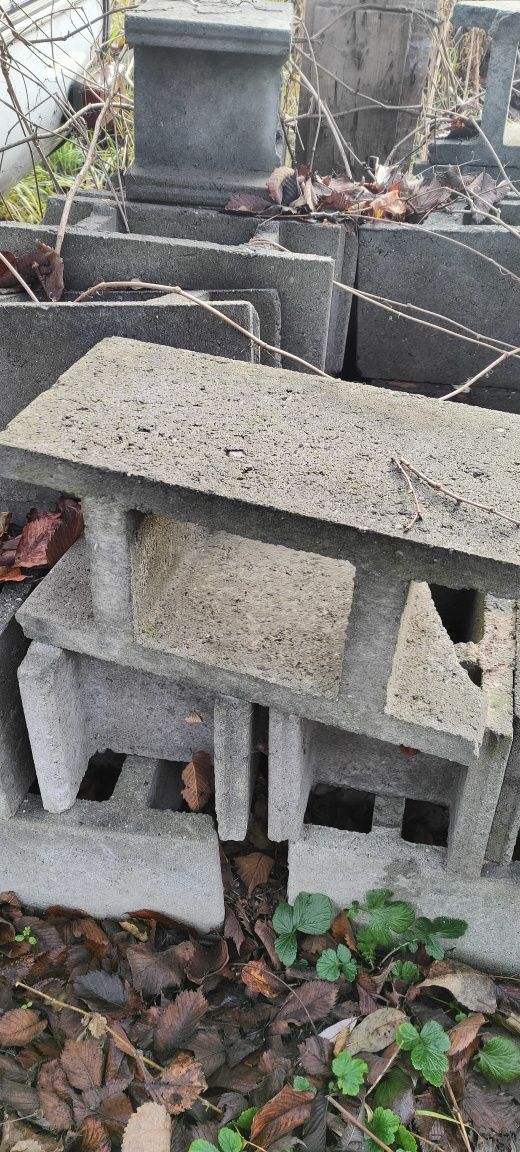 Sprzedam pozostałości wyrobów betonowych