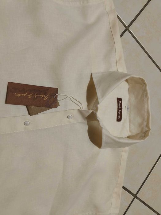 ISLAND IMPORTER USA - NOWA! z Metkami Koszula Męska Lniana rozmiar XXL