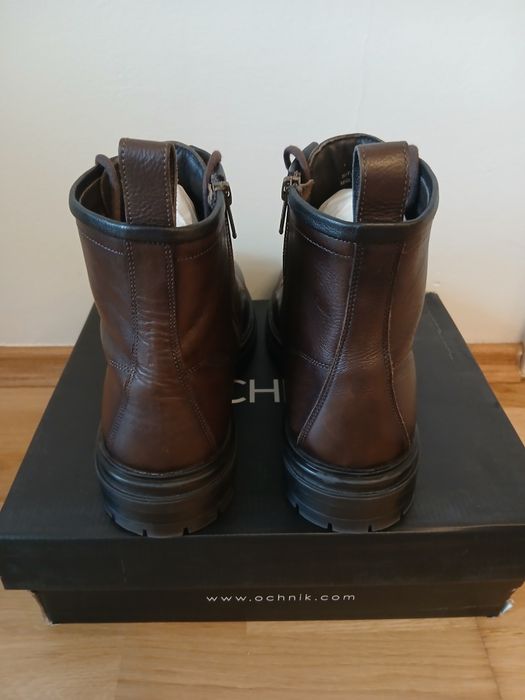 Ochnik 43 buty męskie kozaki sztyblety botki skóra