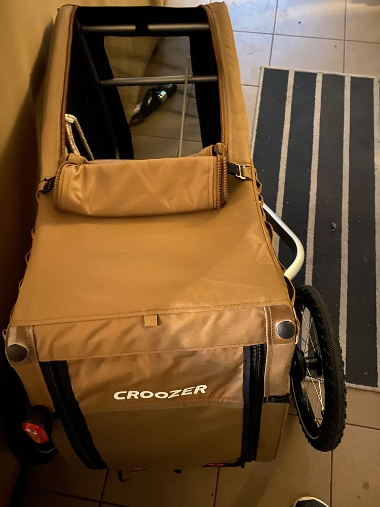 CROOZER DOG L przyczepka rowerowa dla psa o wadze do 35 kg