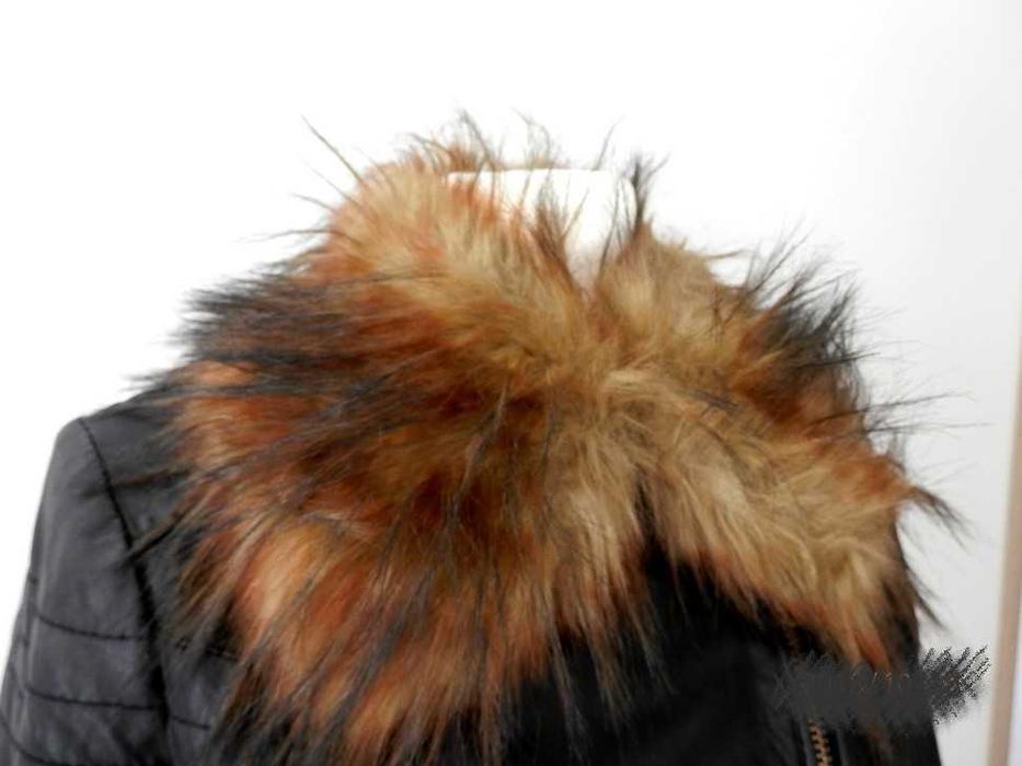 Kołnierz Futrzany Jenot Bardzo Puszysty z Połyskiem Etola Futerko