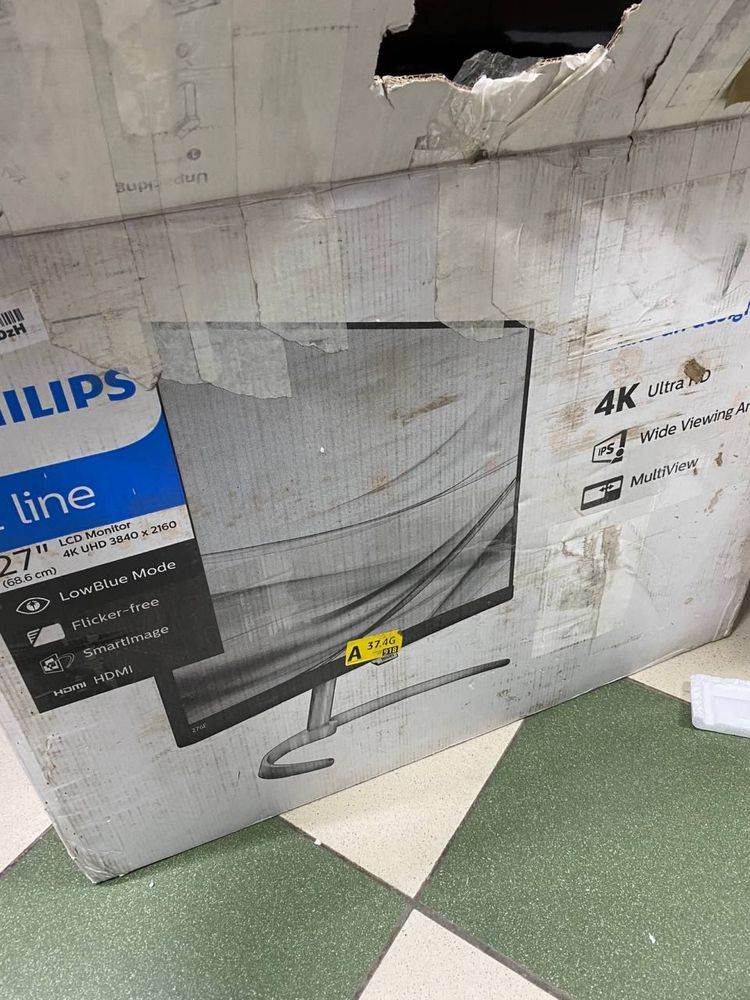 Монітор Philips 276E8VJSB 4K ,IPS 27 дюймів — новий, запакований