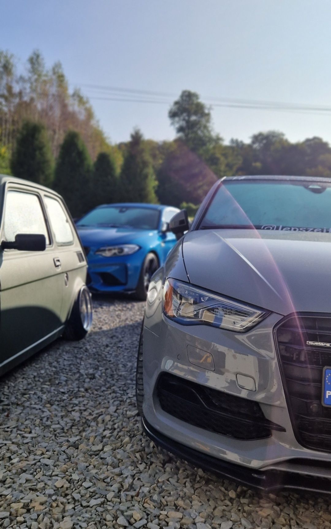 PERFEKCYJNE AUDI a3/s3 8v sedan quattro nardo grey 400km maxton