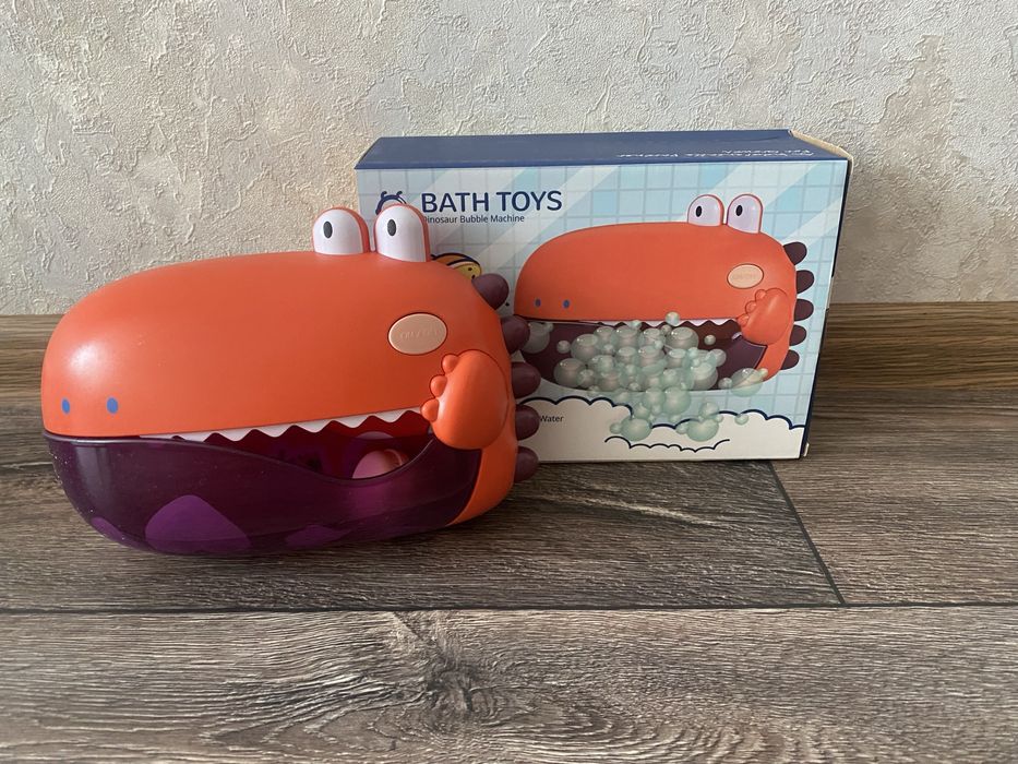 Генератор бульбашок для ванни Динозавр