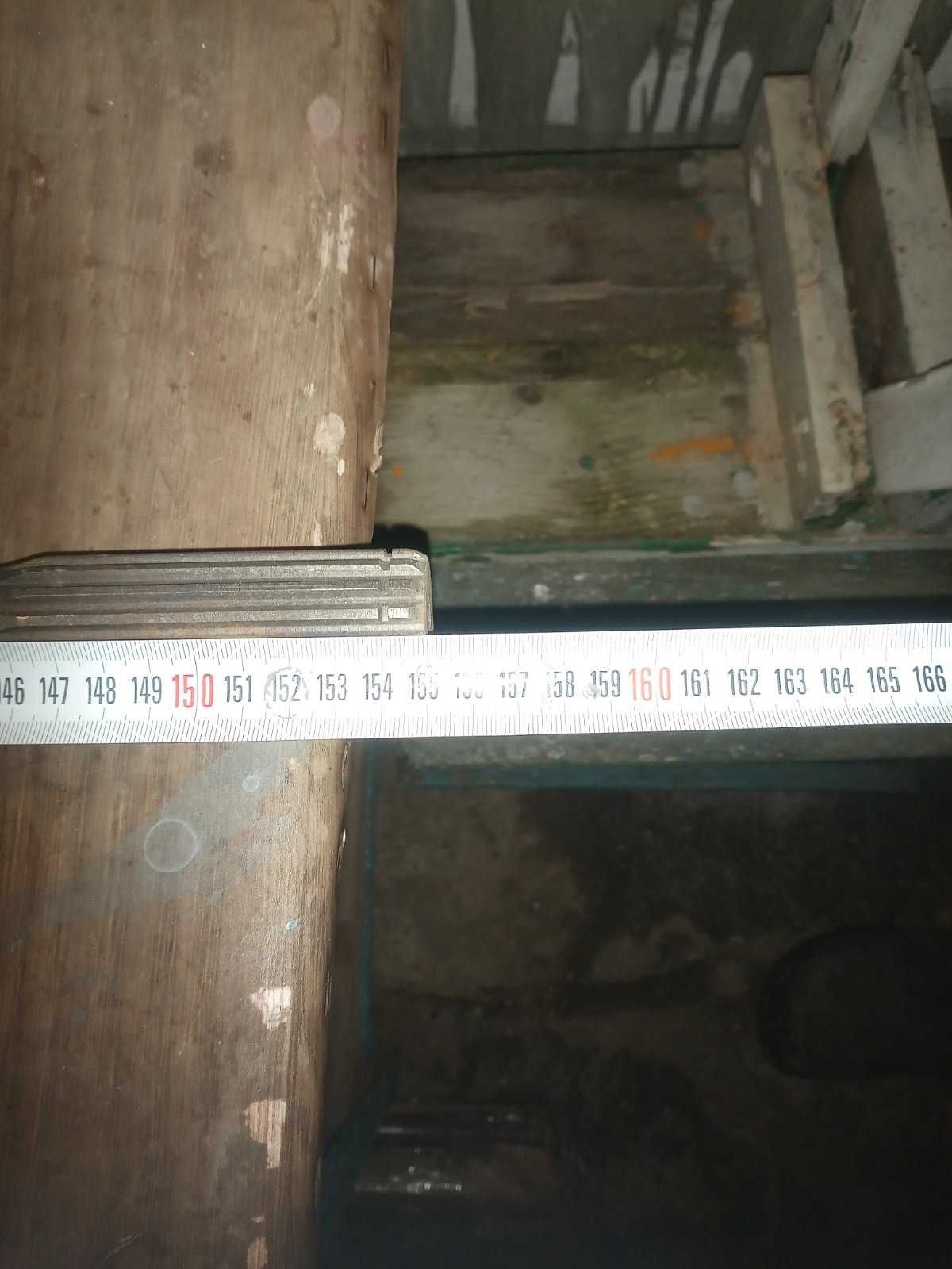 Вал привода ВОМ Т 150К ( Украина) 151.37.397 длина 1-метр 55см