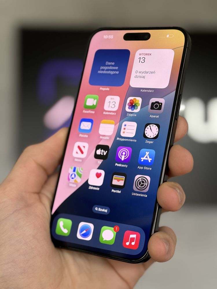RATY 0% iPhone 15 Pro Max 256GB BATERIA 93% GWARANCJA 12 miesięcy!!!
