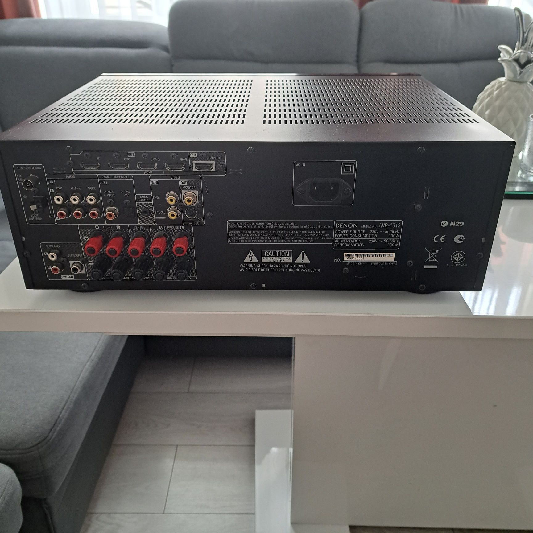 Amplituner Denon AVR-1312 +pilot. Okazja.