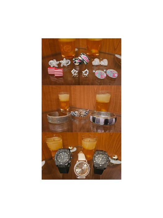 Наборы бижутерии: серьги, браслеты, часы