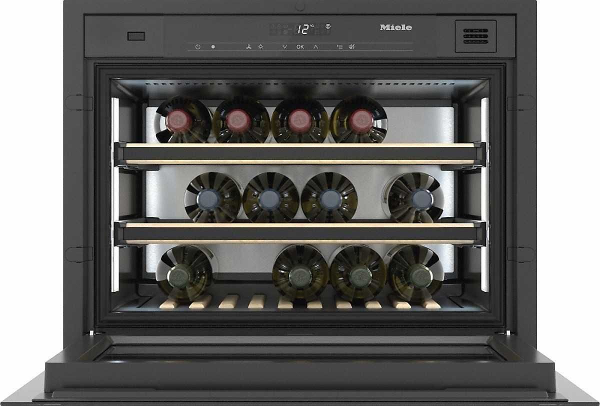 Винный шкаф Miele KWT 7112 iG Obsidian Black