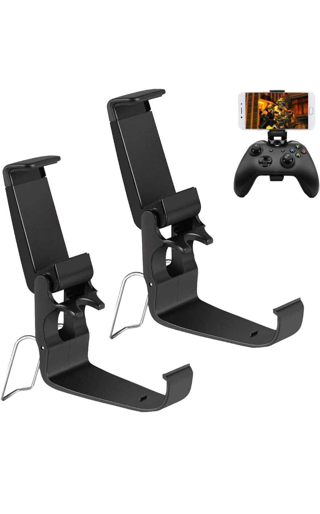 Nowy uchwyt na telefon iPhone/Samsung,Sony z klipsem Xbox kontroler