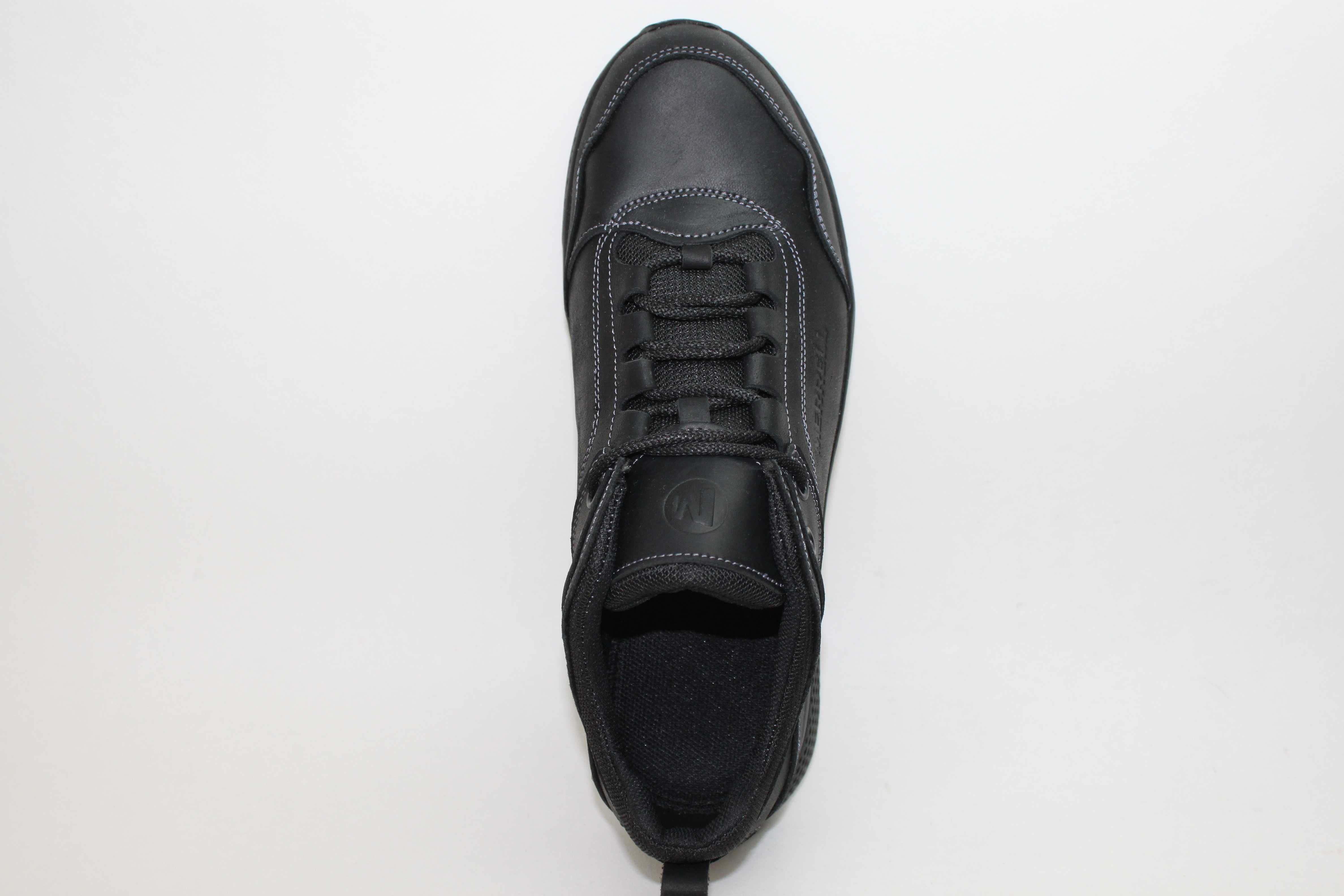 Merrell - кожаные черные кроссовки - туфли - кросівки (код:14-7-7чер.)