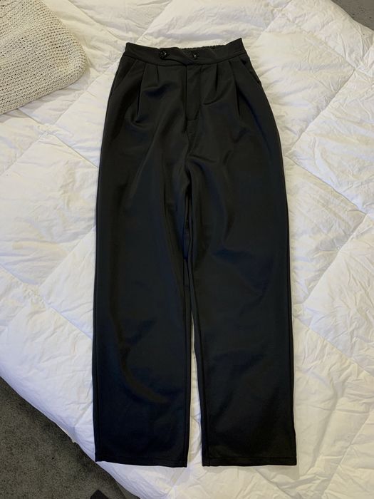 Тонкі комфортні офісні/шкільні брюки штани вільного крою